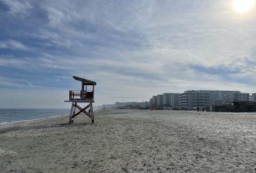 Pregatiri plaja Mamaia