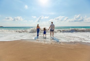 cu familia la Mamaia Nord